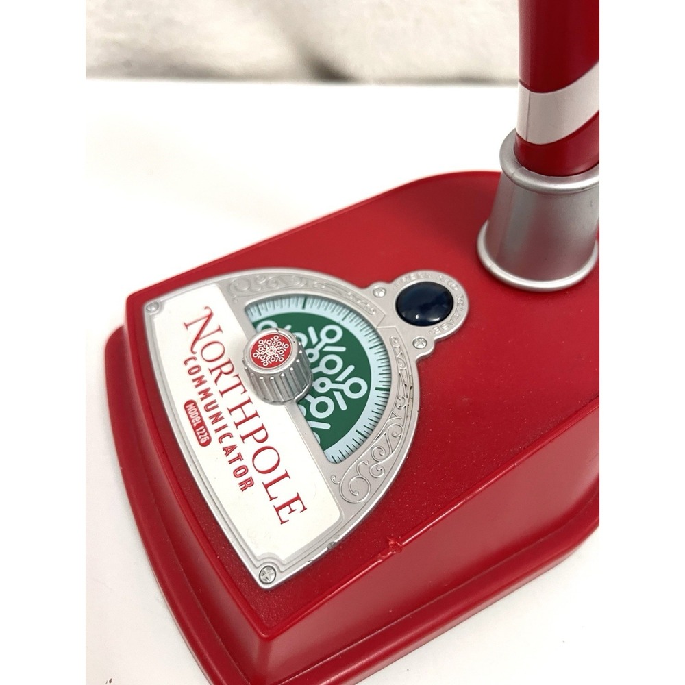 Hallmark North Pole Communicator Microphone With Cartridge Works Santa Christmas - Picture 5 of 6